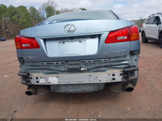2007 Lexus Is 250 მანქანა იყიდება აუქციონზე, vin: JTHCK262772019203, აუქციონის ნომერი: 44512951
