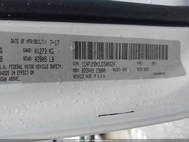 2018 JEEP CHEROKEE 1C4PJMBX3JD506624 Photo 8