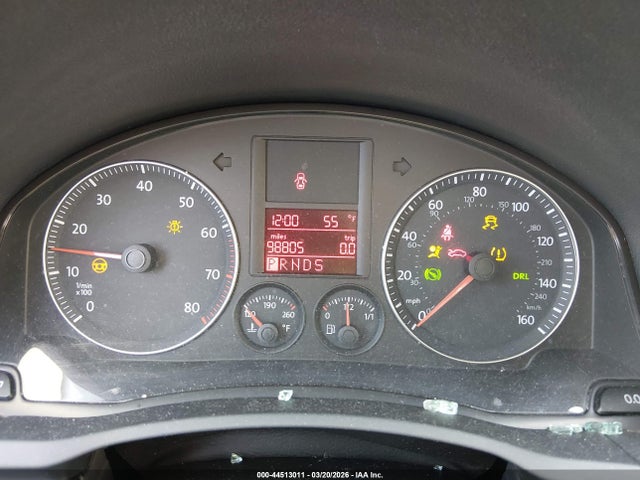 Aukcja sprzedaży 2009 Volkswagen Jetta S, vin: 3VWJZ71K19M153156, numer aukcji: 44513011