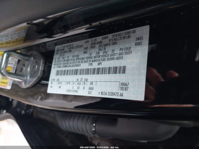 Ford Escape St-line 2025 1FMCU0MN2SUA35041 Image 9