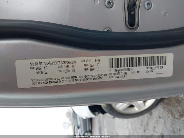 2007 DODGE CALIBER 1B3HB48B97D109510 Photo 8