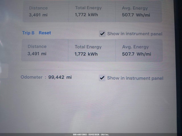 44513083 :رقم المزاد ، 5YJXCAE21JF102397 vin ، 2018 Tesla Model X 100d/75d/p100d مزاد بيع