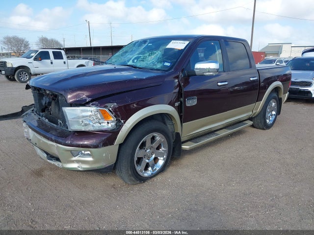 Продаж на аукціоні авто 2012 Ram 1500 Laramie Longhorn/limited Edition, vin: 1C6RD6PT9CS254871, номер лоту: 44513108