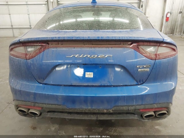 2020 Kia Stinger Gt-line მანქანა იყიდება აუქციონზე, vin: KNAE15LA9L6074276, აუქციონის ნომერი: 44513213