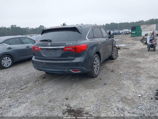 Продажа на аукционе авто 2015 Acura Mdx Technology Package, vin: 5FRYD4H47FB019398, номер лота: 44513296
