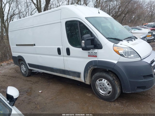 Продаж на аукціоні авто 2018 Ram Promaster 2500 High Roof 159 Wb, vin: 3C6TRVDG1JE142588, номер лоту: 44513378
