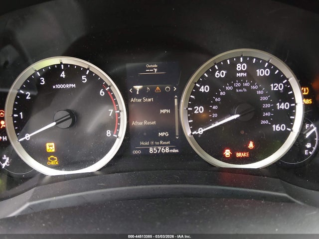Aukcja sprzedaży 2016 Lexus Is 200t, vin: JTHBA1D2XG5012031, numer aukcji: 44513385