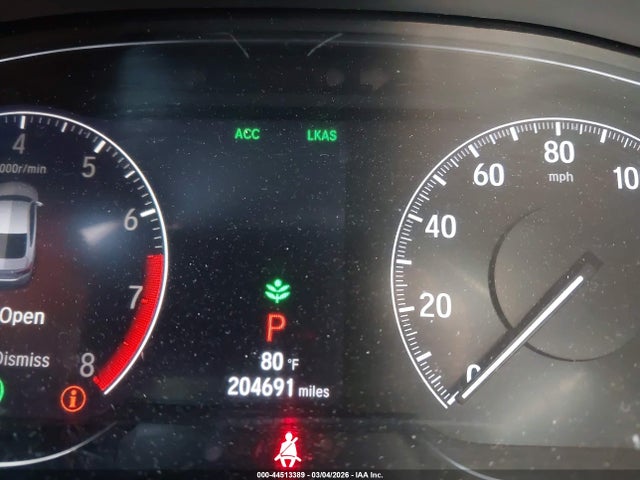 44513389 :رقم المزاد ، 1HGCV1F30KA119476 vin ، 2019 Honda Accord Sport مزاد بيع