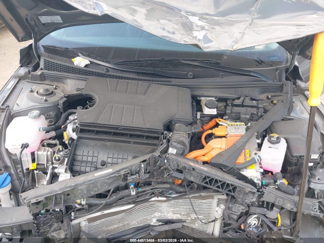 KMHLM4DJXSU170272 Hyundai Elantra Hybrid Blue