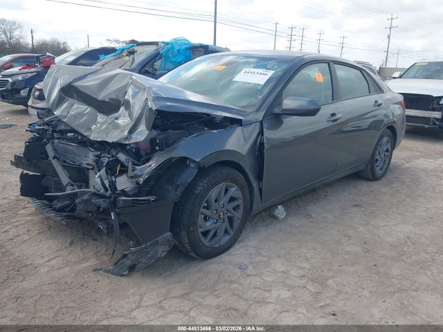 KMHLM4DJXSU170272 Hyundai Elantra Hybrid Blue