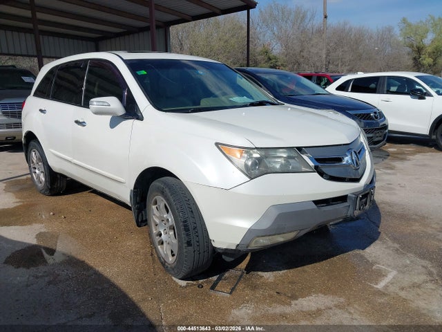 44513643 :رقم المزاد ، 2HNYD28447H548903 vin ، 2007 Acura Mdx Technology Package مزاد بيع