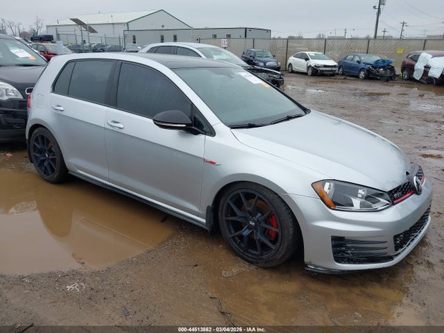 44513862 :رقم المزاد ، 3VW4T7AU1GM010883 vin ، 2016 Volkswagen Golf Gti Se 4-door مزاد بيع