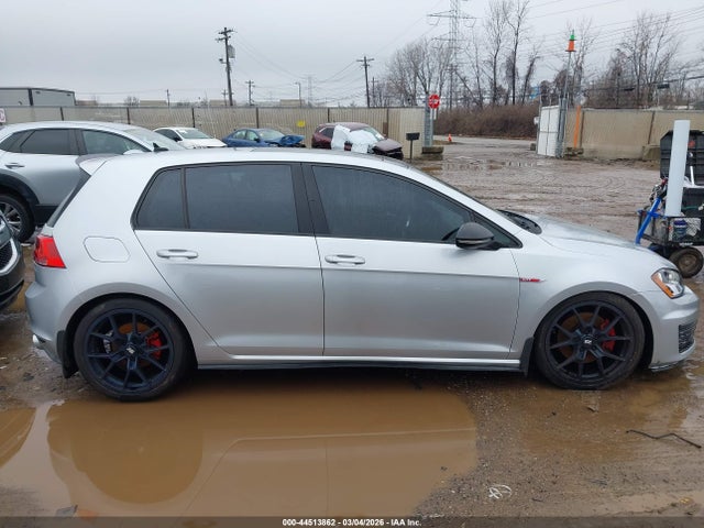 44513862 :رقم المزاد ، 3VW4T7AU1GM010883 vin ، 2016 Volkswagen Golf Gti Se 4-door مزاد بيع