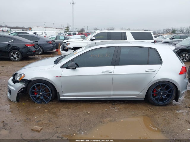 44513862 :رقم المزاد ، 3VW4T7AU1GM010883 vin ، 2016 Volkswagen Golf Gti Se 4-door مزاد بيع