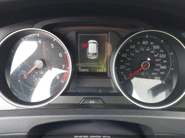 44513862 :رقم المزاد ، 3VW4T7AU1GM010883 vin ، 2016 Volkswagen Golf Gti Se 4-door مزاد بيع