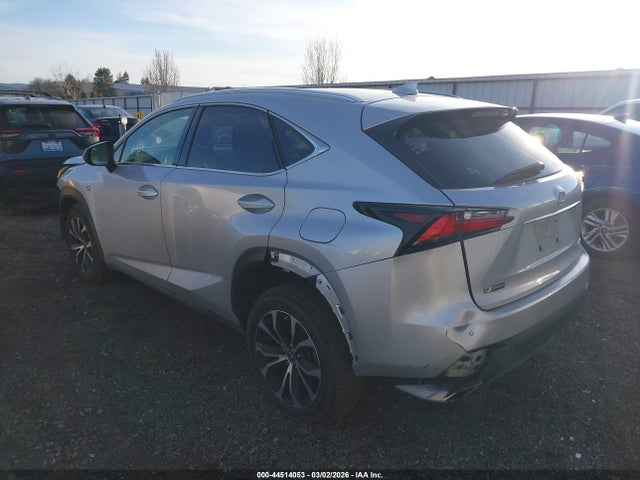 Продажа на аукционе авто 2015 Lexus Nx 200t F Sport, vin: JTJBARBZ7F2002666, номер лота: 44514053