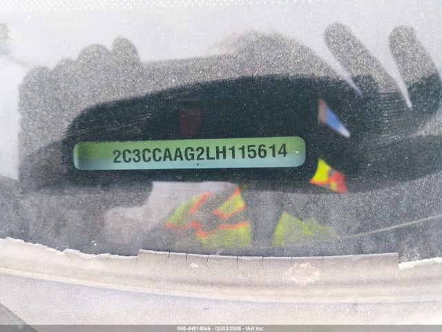 Продаж на аукціоні авто 2020 Chrysler 300 Touring, vin: 2C3CCAAG2LH115614, номер лоту: 44514066
