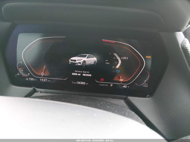 44514136 :رقم المزاد ، WBA73AK09N7K30656 vin ، 2022 Bmw 228 Gran Coupe I Xdrive مزاد بيع