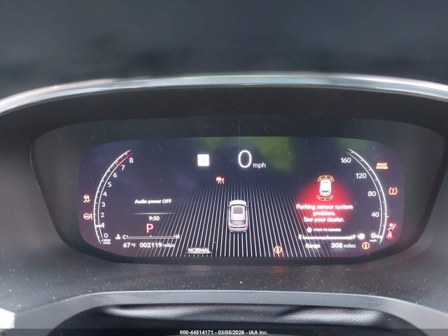 44514171 :رقم المزاد ، 5J8YE1H82TL002597 vin ، 2026 Acura Mdx Advance Package مزاد بيع