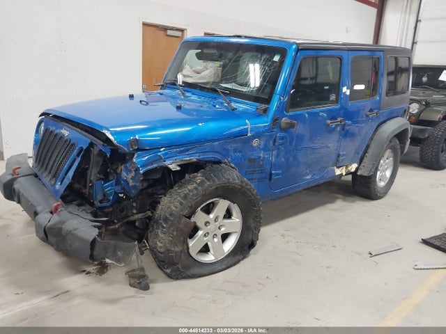 Aukcja sprzedaży 2016 Jeep Wrangler Unlimited Sport, vin: 1C4BJWDG5GL260189, numer aukcji: 44514233