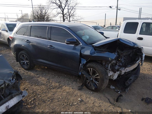 5TDJKRFH9GS329447 Toyota Highlander Xle V6