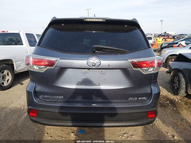 5TDJKRFH9GS329447 Toyota Highlander Xle V6