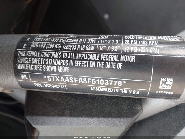 2015 POLARIS SLINGSHOT 57XAASFA8F5103778 Photo 8