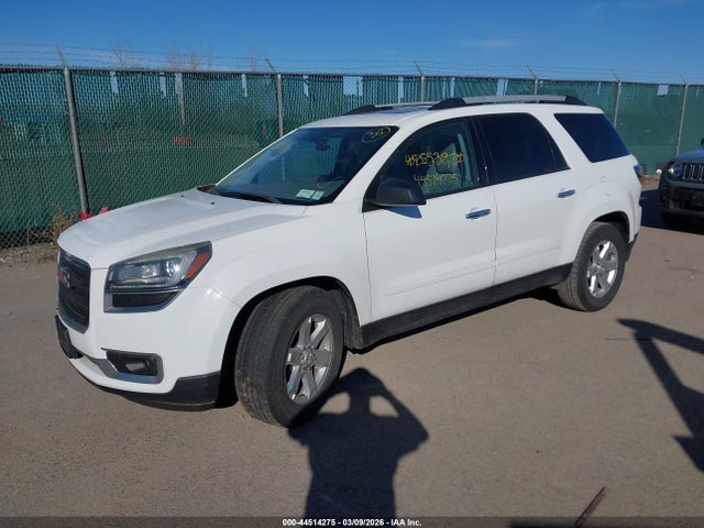 44514275 :رقم المزاد ، 1GKKVPKD1GJ186773 vin ، 2016 Gmc Acadia Sle-2 مزاد بيع