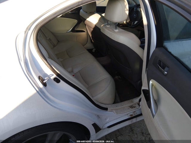44514281 :رقم المزاد ، JTHBF5C26C5173318 vin ، 2012 Lexus Is 250 مزاد بيع