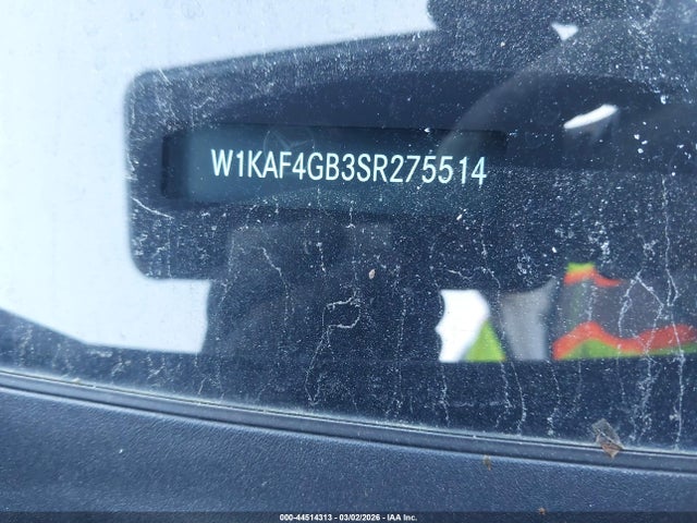 W1KAF4GB3SR275514 Mercedes-Benz C 300
