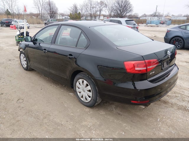 44514346 :رقم المزاد ، 3VW2K7AJ9FM281141 vin ، 2015 Volkswagen Jetta 2.0l S مزاد بيع
