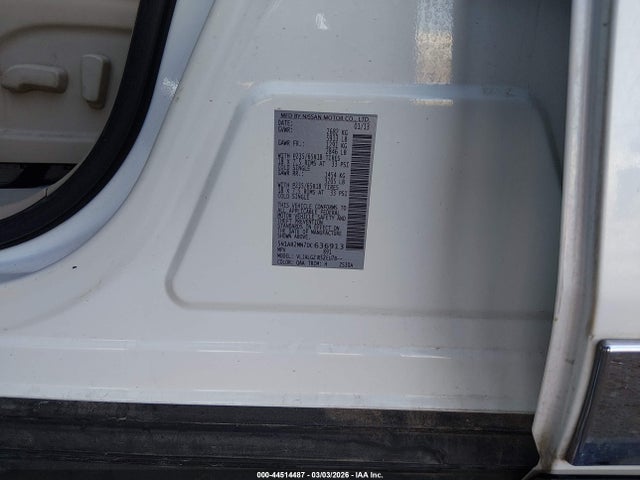 Aukcja sprzedaży 2013 Nissan Pathfinder Sl, vin: 5N1AR2MN7DC636913, numer aukcji: 44514487