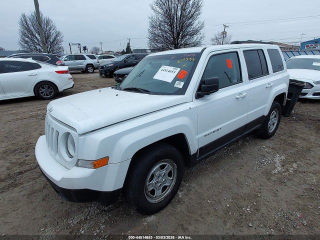2016 Jeep Patriot Sport მანქანა იყიდება აუქციონზე, vin: 1C4NJRBB2GD772248, აუქციონის ნომერი: 44514653