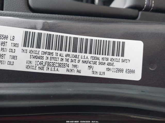 2014 JEEP GRAND CHEROKEE 1C4RJFBG3EC365974 Photo 8