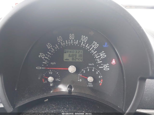 2003 Volkswagen New Beetle Gls 1.8t მანქანა იყიდება აუქციონზე, vin: 3VWCD21C33M440587, აუქციონის ნომერი: 44514723