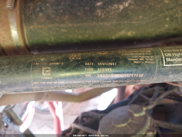 Polaris General 4 1000 Eps 2018 3NSRHE99XJH217446 Image 10