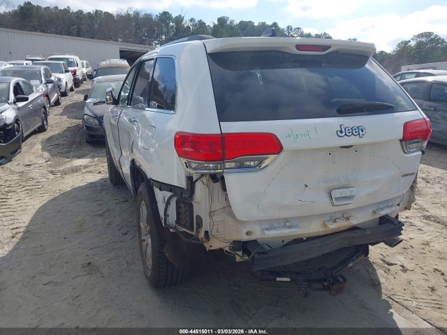 44515011 :رقم المزاد ، 1C4RJEBG7GC418544 vin ، 2016 Jeep Grand Cherokee Limited مزاد بيع