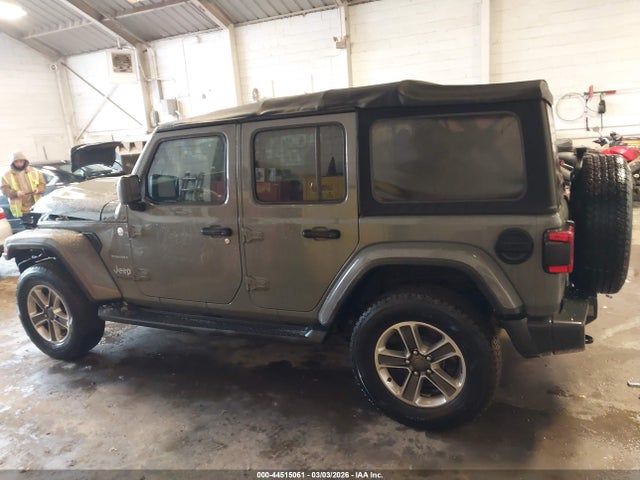 2018 Jeep Wrangler Unlimited Sahara 4x4 მანქანა იყიდება აუქციონზე, vin: 1C4HJXEG7JW229627, აუქციონის ნომერი: 44515061