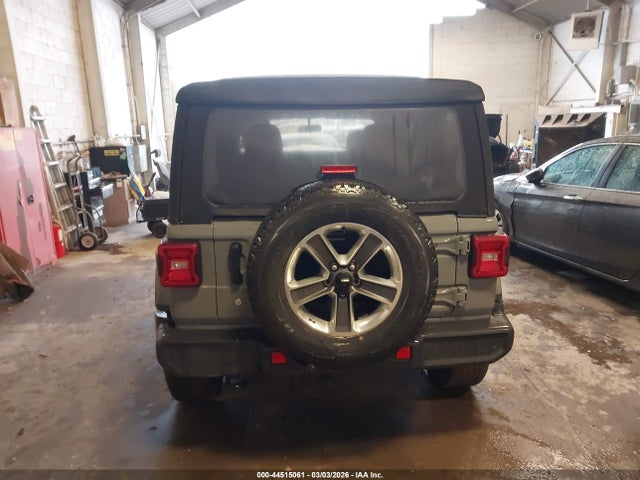 2018 Jeep Wrangler Unlimited Sahara 4x4 მანქანა იყიდება აუქციონზე, vin: 1C4HJXEG7JW229627, აუქციონის ნომერი: 44515061