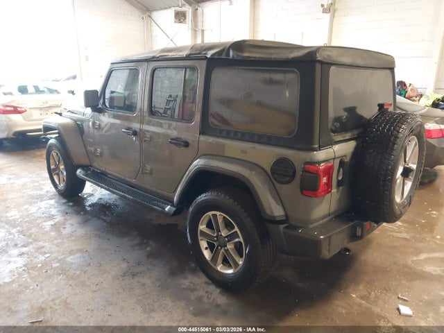 2018 Jeep Wrangler Unlimited Sahara 4x4 მანქანა იყიდება აუქციონზე, vin: 1C4HJXEG7JW229627, აუქციონის ნომერი: 44515061