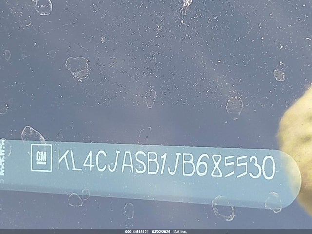 44515121 :رقم المزاد ، KL4CJASB1JB685530 vin ، 2018 Buick Encore Preferred مزاد بيع