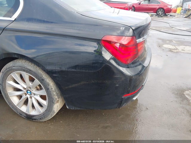 2013 Bmw 740i მანქანა იყიდება აუქციონზე, vin: WBAYA6C56DC995248, აუქციონის ნომერი: 44515138