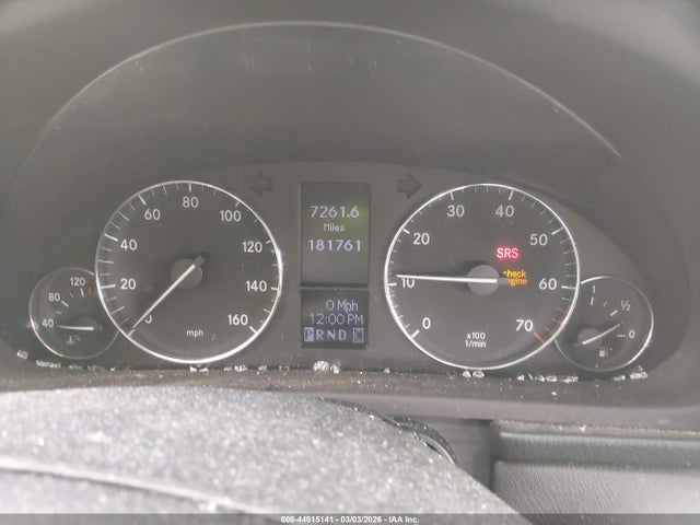 44515141 :رقم المزاد ، WDBRF92H96F773079 vin ، 2006 Mercedes-benz C 280 Luxury 4matic مزاد بيع