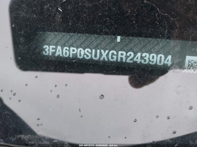 Ford Fusion Energi Titanium 2016 3FA6P0SUXGR243904 Image 9