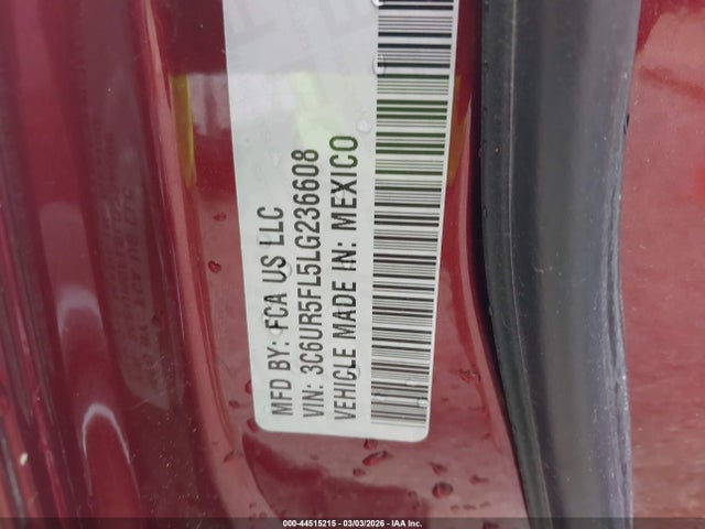 2020 RAM 2500 3C6UR5FL5LG236608 Photo 8