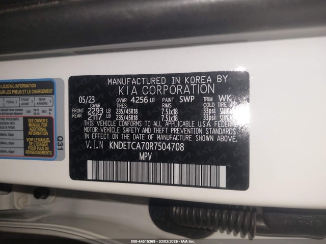 2024 KIA SELTOS KNDETCA70R7504708 Photo 8