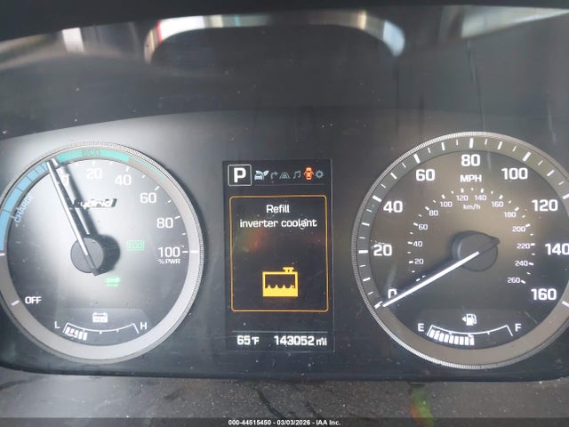 Aukcja sprzedaży 2017 Hyundai Sonata Hybrid Limited, vin: KMHE34L14HA050765, numer aukcji: 44515450