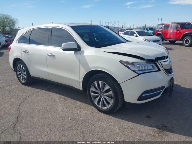 Продаж на аукціоні авто 2016 Acura Mdx Technology   Acurawatch Plus Packages/technology Package, vin: 5FRYD3H47GB013225, номер лоту: 44515577