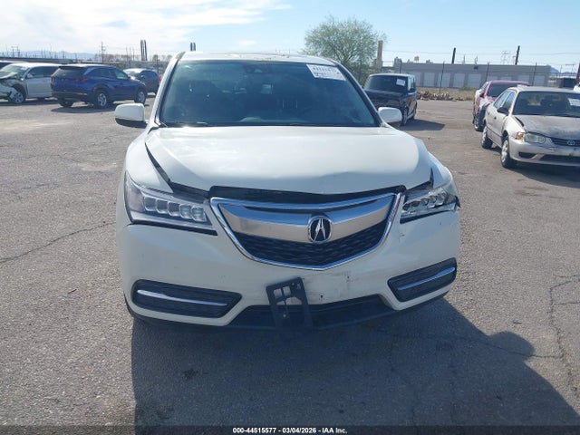 Продаж на аукціоні авто 2016 Acura Mdx Technology   Acurawatch Plus Packages/technology Package, vin: 5FRYD3H47GB013225, номер лоту: 44515577
