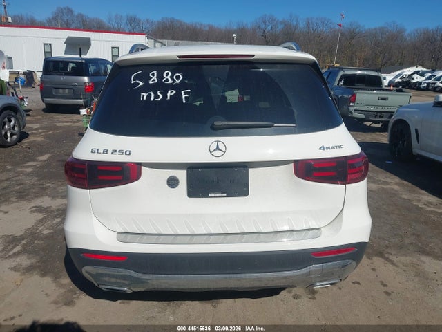Aukcja sprzedaży 2026 Mercedes-benz Glb 250 4matic, vin: W1N4M4HB3TW445880, numer aukcji: 44515636